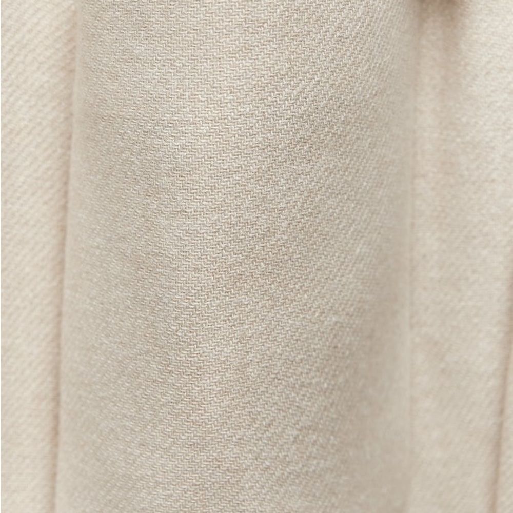 ZARA MINIMALIST COAT WITH MANTECO WOOL ZW COLLECTION - Picture 7 of 15